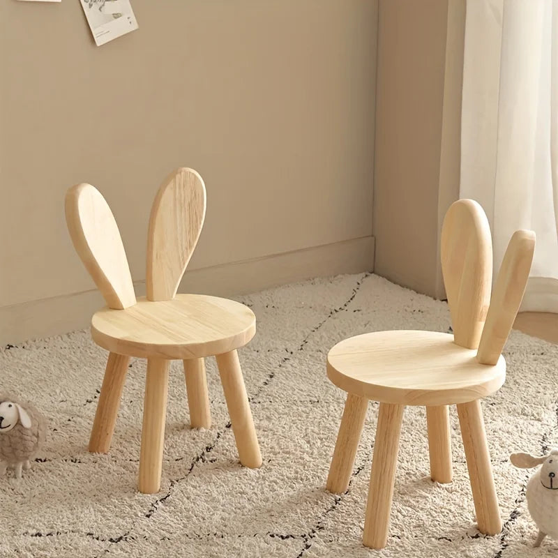 Chaise Lapin en Bois - Mobilier Enfant