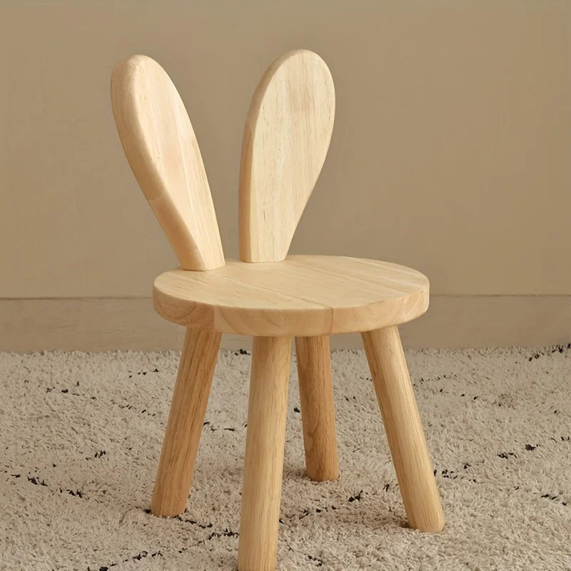 Chaise Lapin en Bois - Mobilier Enfant